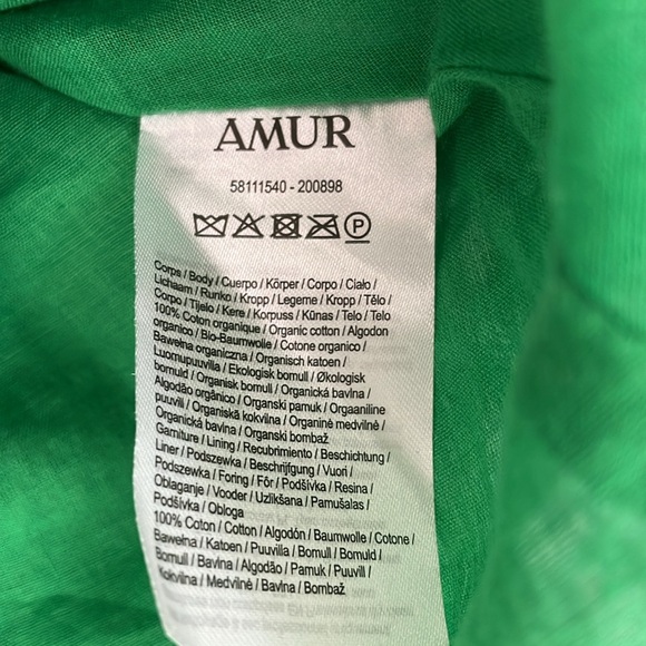 NEW AMUR Martine Floral Tropical Mini‎ Dress Size 4 - Picture 10 of 16